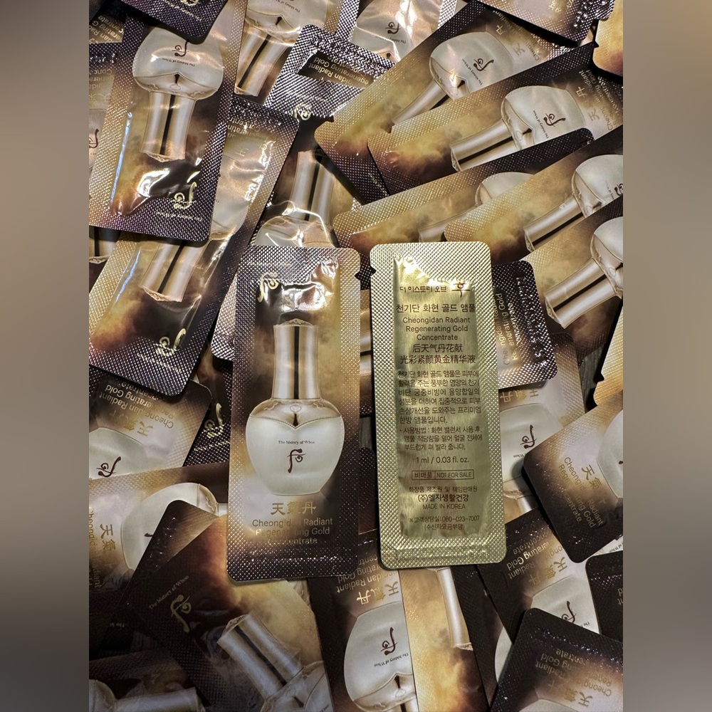 The history of Whoo Hwa Hyun Gold Ampoule 1ml x 60 Pcs (60ml)Hwahyun New version